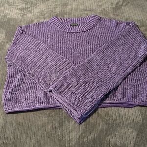 Wild Fable cropped knitted sweater